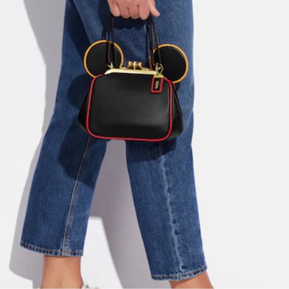 Coach Disney Mickey Mouse X Kieth Haring Kisslock Bag - Picture 5 of 12